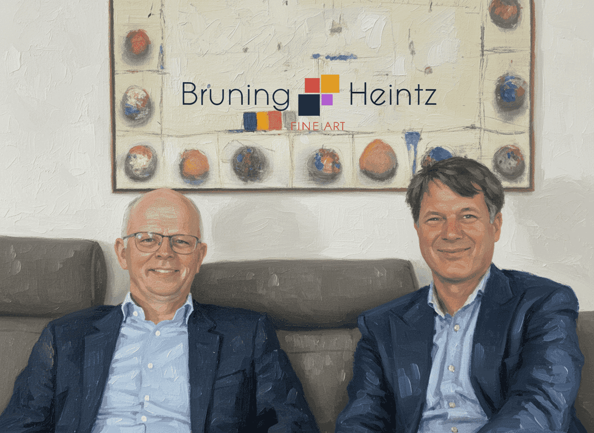 Bert Bruning en Hans Heintz, oprichters van Bruning Heintz.