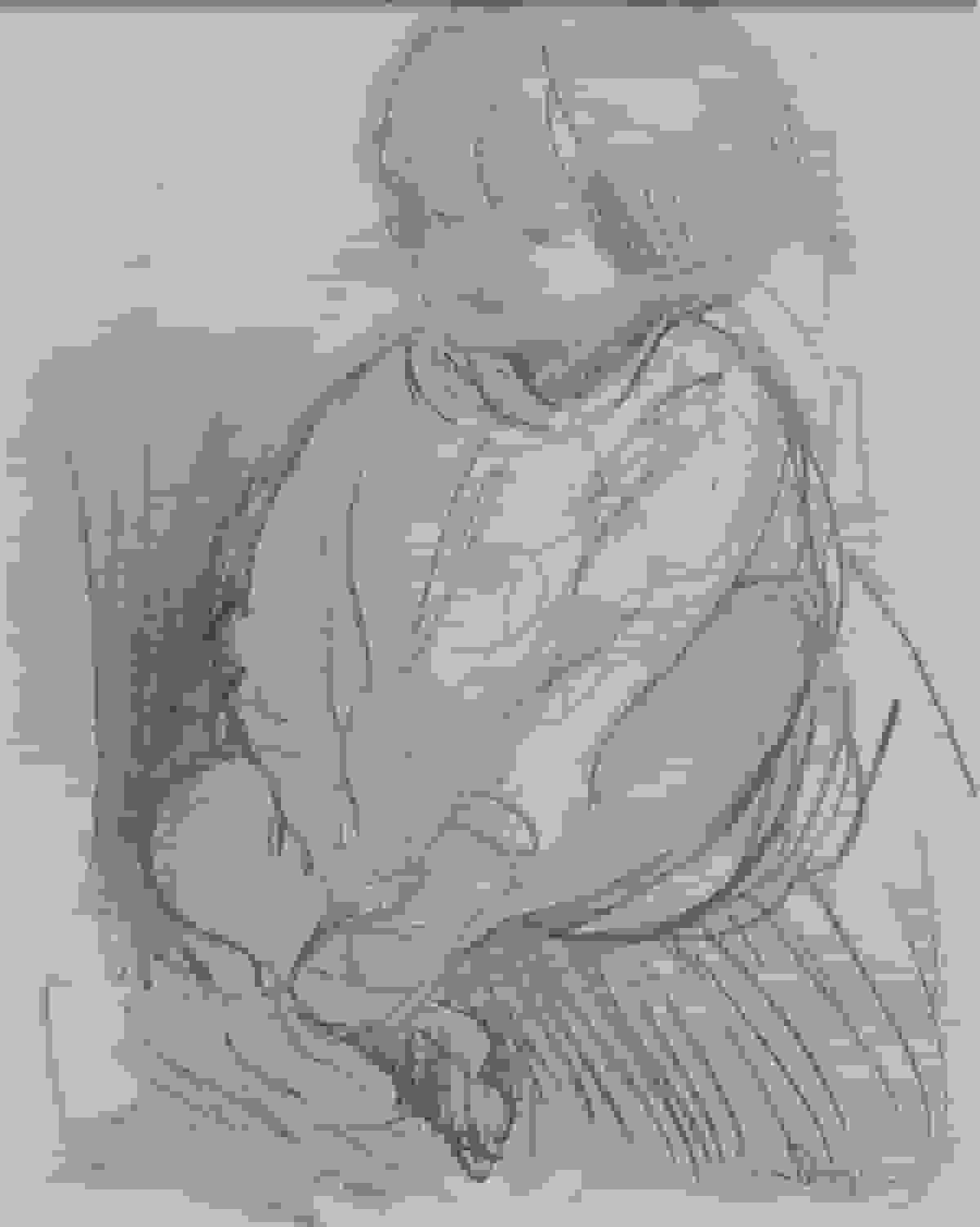 Kees van Dongen - Dochter Dolly op 2-jarige leeftijd