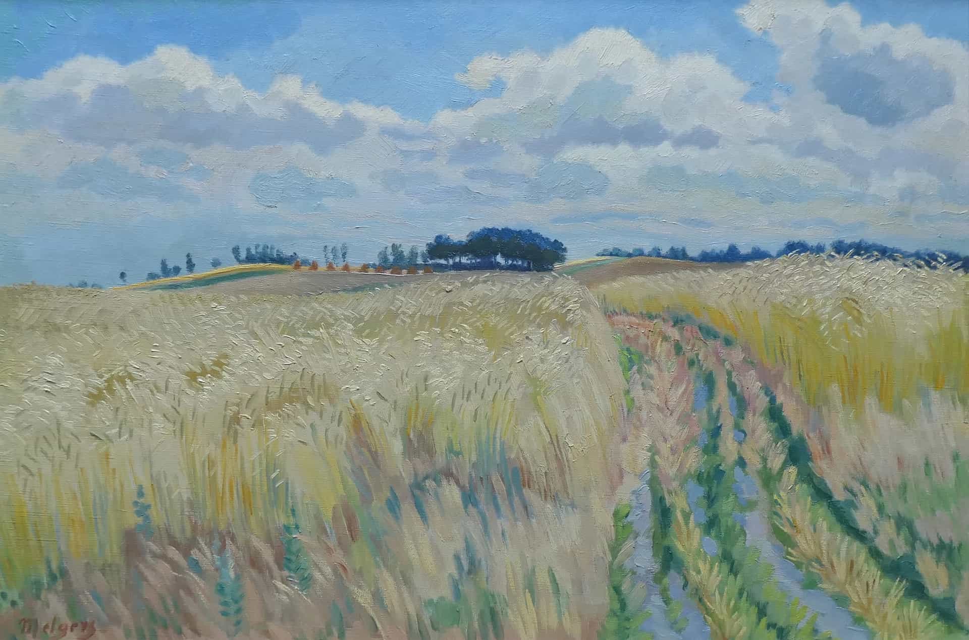 Henk Melgers - Korenvelden in Drenthe (Pièce de résistance)