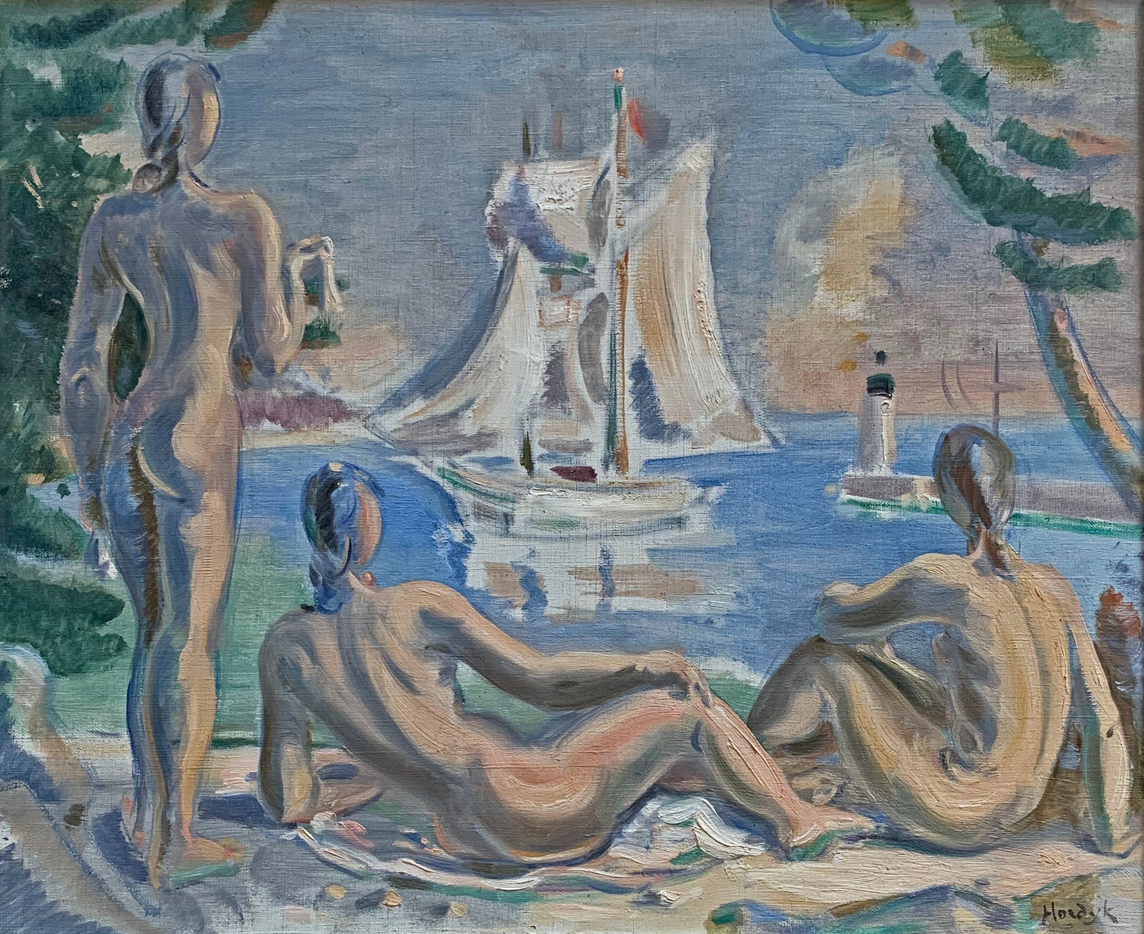 De drie gratiën - Nice zonder lijst