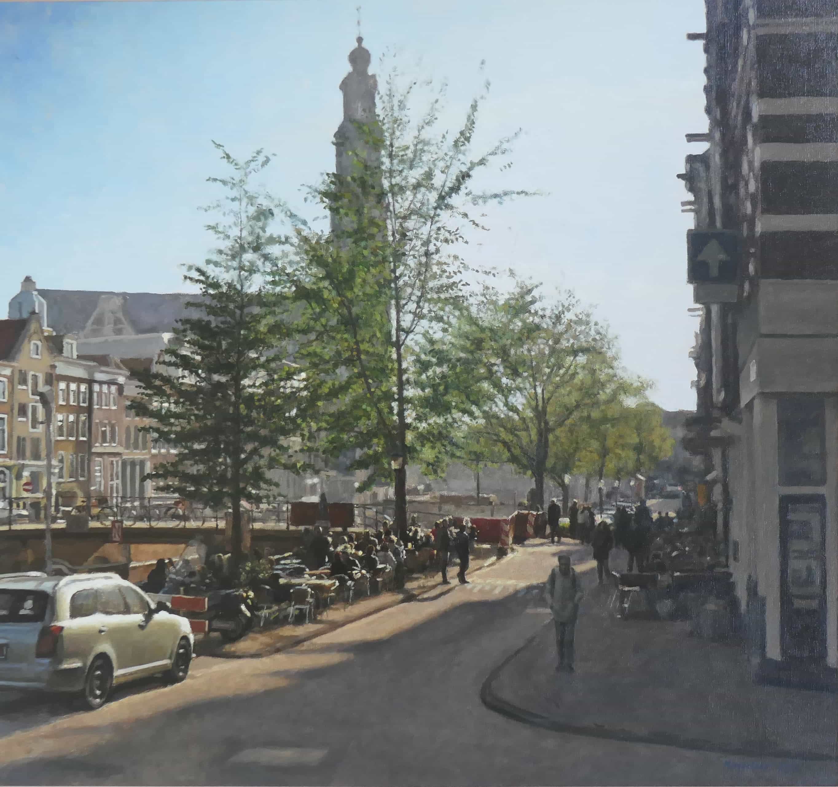 Prinsengracht zonder lijst