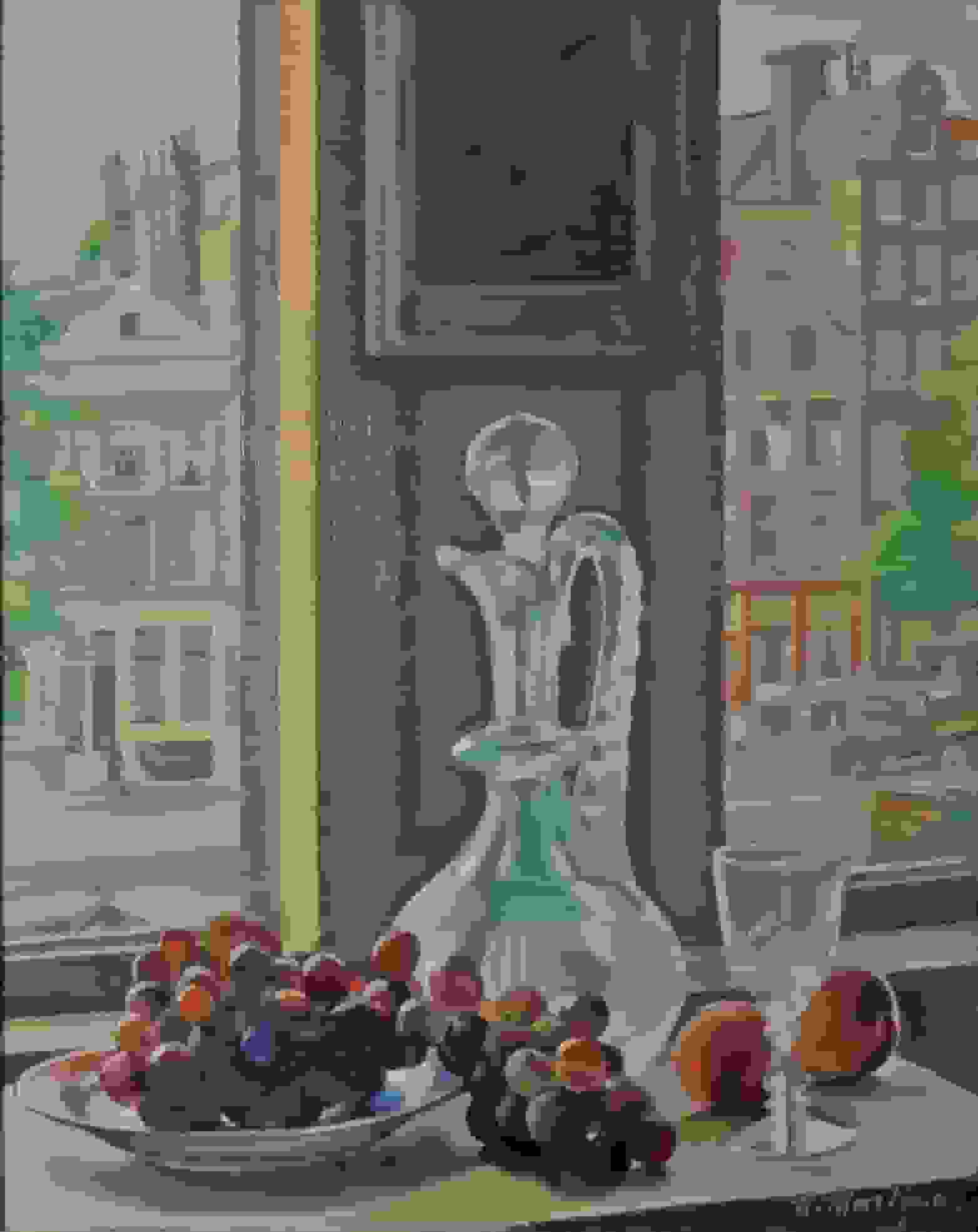 Raoul Martinez - Uitzicht Prinsengracht