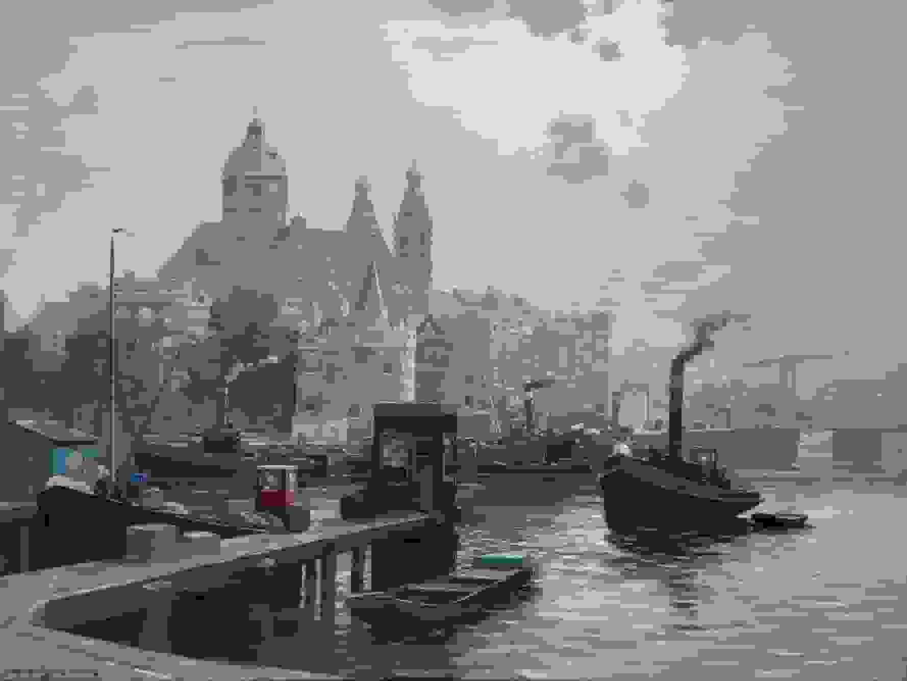 Open havenfront Amsterdam