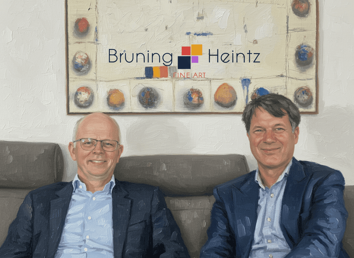 Bert Bruning en Hans Heintz, oprichters van Bruning Heintz.